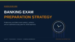 Banking exam preparation strategy