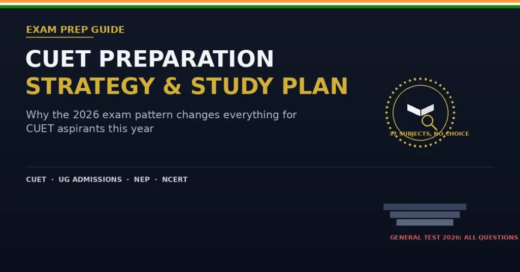 CUET Preparation Strategy A Complete Guide
