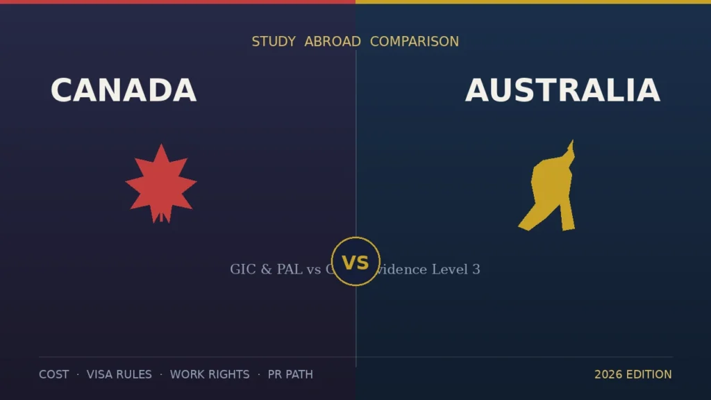 Canada vs Australia for Indian Students Which Is Better?