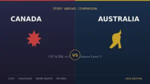 Canada vs Australia for Indian Students Which Is Better?
