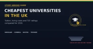 Cheapest Universities in UK Low Tuition Fees for India Students