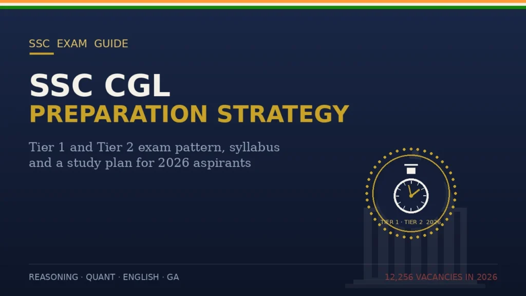 SSC CGL Preparation Strategy