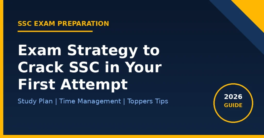 SSC Exam Preparation Strategy
