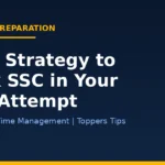 SSC Exam Preparation Strategy