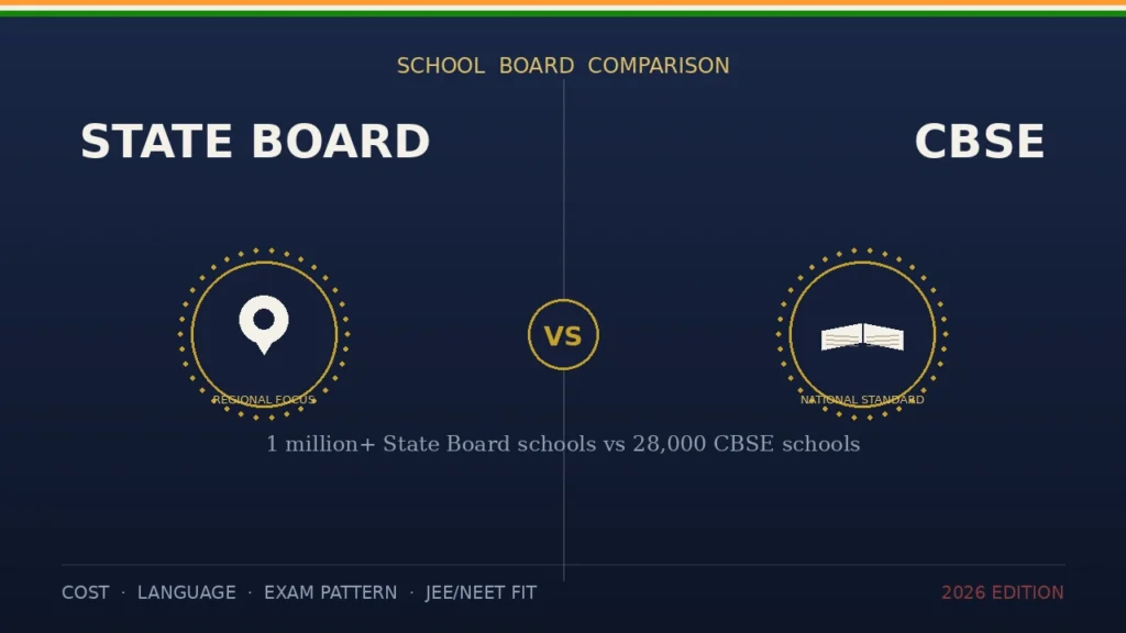 State Board vs CBSE 2026 Which is Better for Students Full Comparison, Pros & Cons