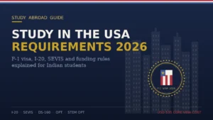 Study in USA Requirements for Indian Students