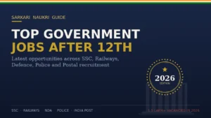 Top Government Jobs After 12th in India