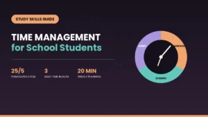 Time Management for School Students A Complete Guide
